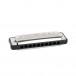 Cascha Ocean Rock Blues Harmonica Black, Bb