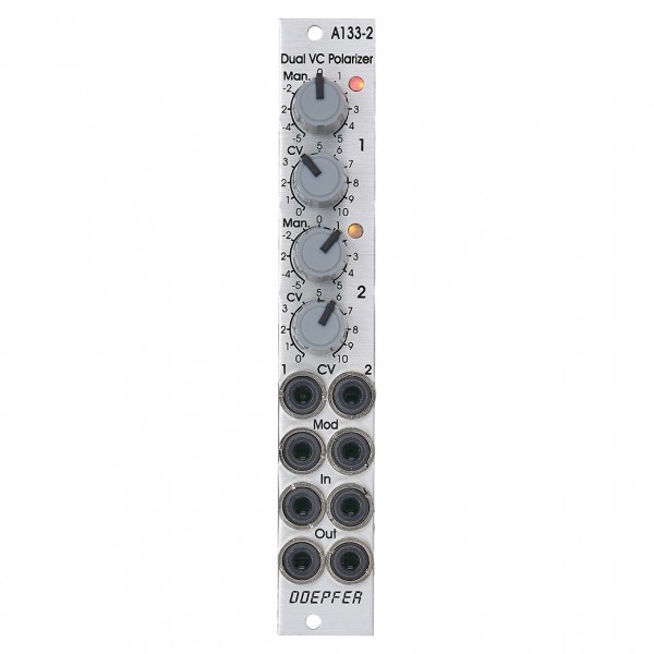 Doepfer A-133-2 VCA/Polarizer/Inverter/Ring Modulator - Front