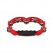 Tycoon Plastic Tambourine w/Steel Jingles, Red