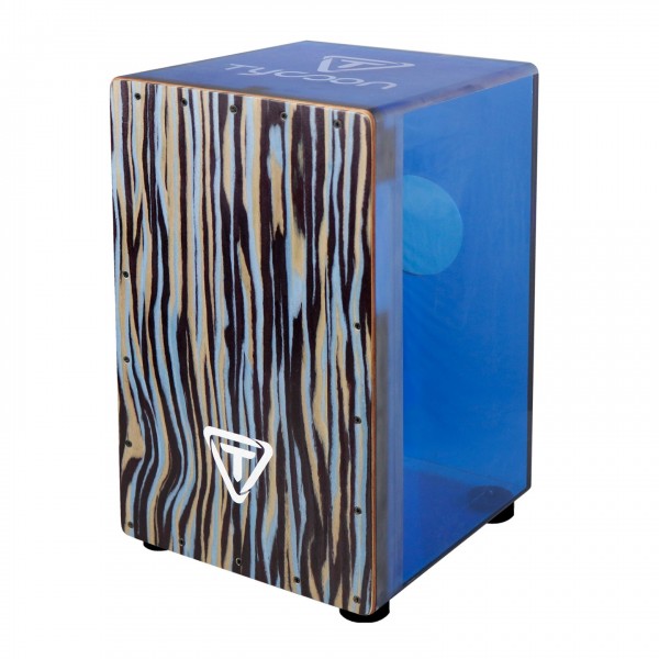 Tycoon Acrylic Cajon, Royal Blue