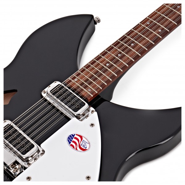Rickenbacker 330-12タイプ Rickenbacker 330 12-strunowy, Jetglo | Gear4music
