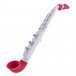 Nuvo jSax, White with Pink Trim, 2.0