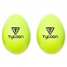 Tycoon Plastic Egg Shaker, Yellow