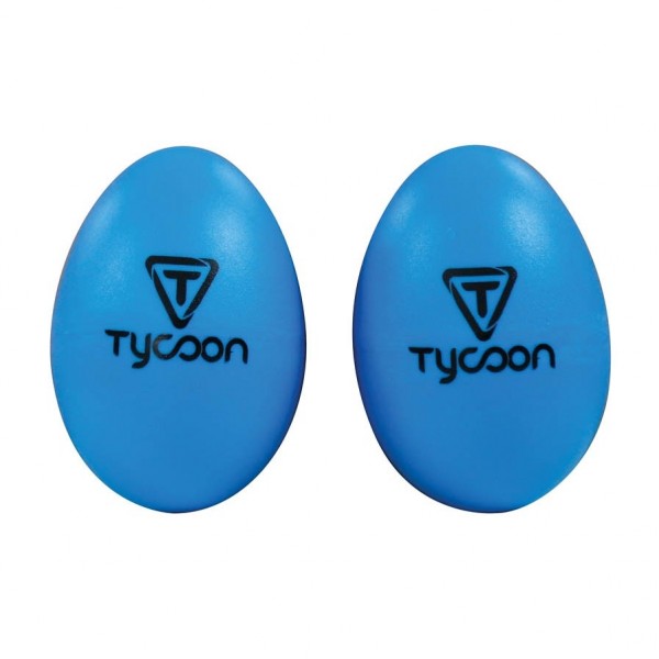 Tycoon Plastic Egg Shaker, Blue