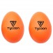 Tycoon Plastic Egg Shaker, Orange