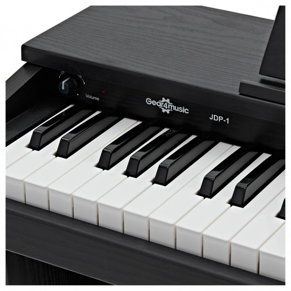 JDP1 Junior Digital Piano by Gear4music, Matte Black at Gear4music