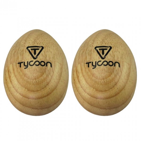 Tycoon Wooden Egg Shaker, Large
