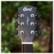 Cort Core-OC Electro Acoustic, All Blackwood - Headstock View