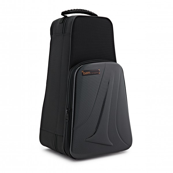 BAM New Trekking Single Trumpet Case, Black Carbon