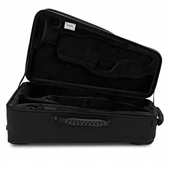BAM New Trekking Single Trumpet Case, Black Carbon