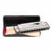 Cascha Special Blues Harmonica, D, Case