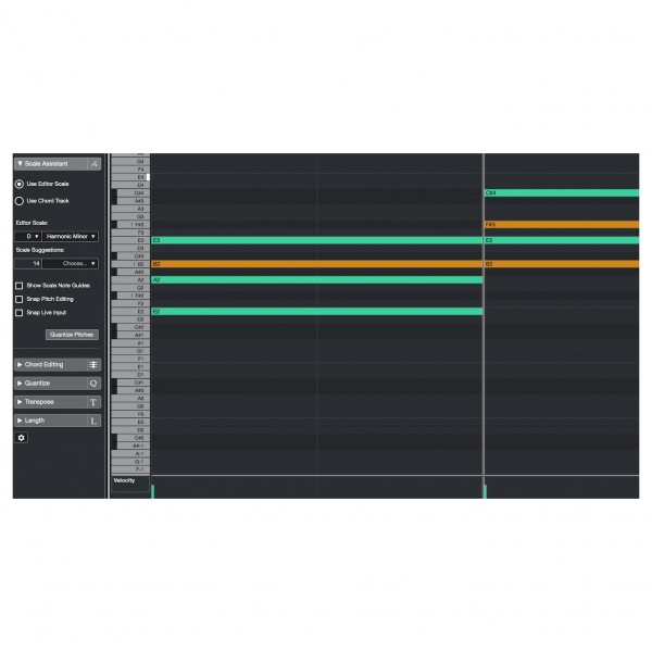 Cubase Pro - Scale Assistant 
