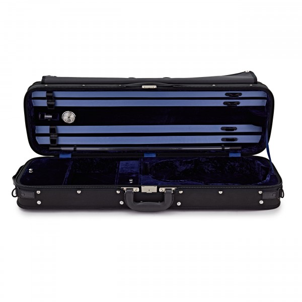Gewa Liuteria Atlanta Violin Case, Black and Blue