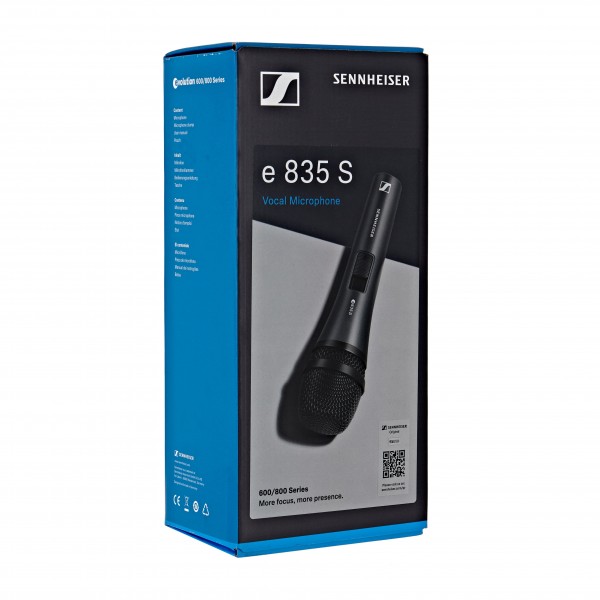 Sennheiser e835S Cardioid Vocal Mic with Switch