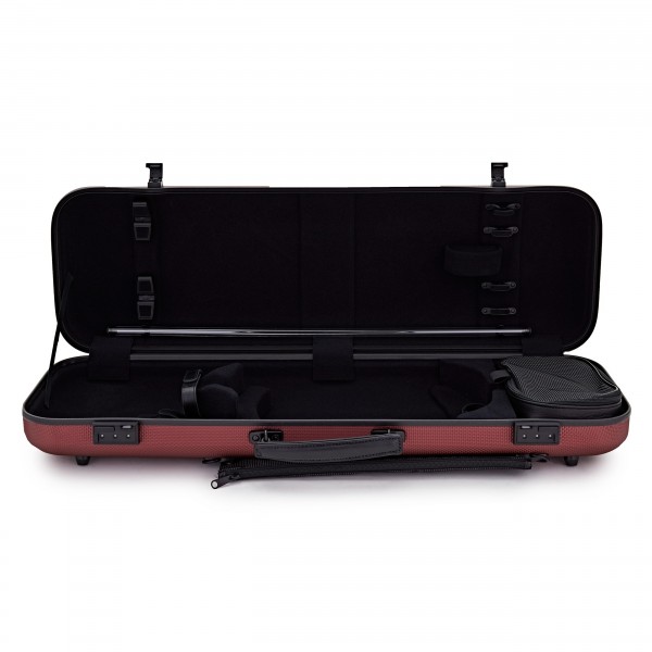 Gewa Air Avantgarde Violin Case, Bordeaux