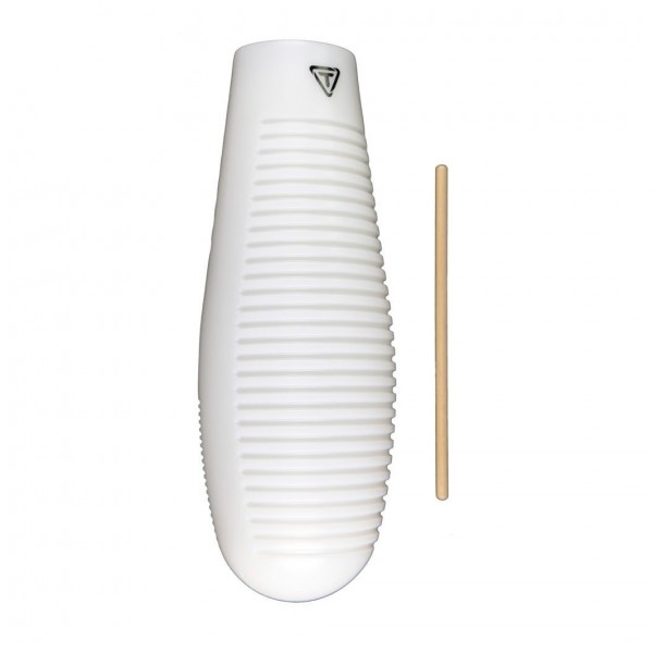 Tycoon Plastic Guiro, White
