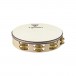 Tycoon Double Row Headed Tambourine, Brass Jingles