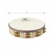 Tycoon Double Row Headed Tambourine, Brass Jingles Info