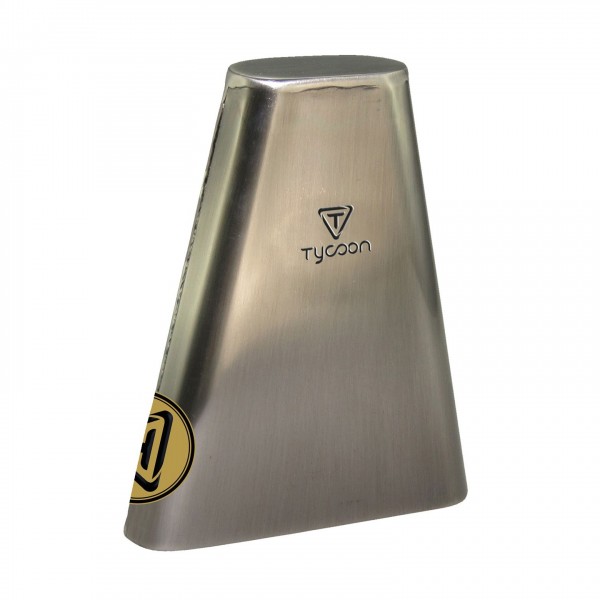 Tycoon Low Pitched Hand Bell, Brushed Chrome