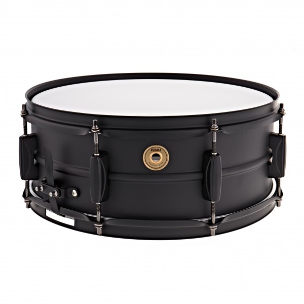 Tama 14" x 5.5" Metalworks Black on Black Steel Snare Drum