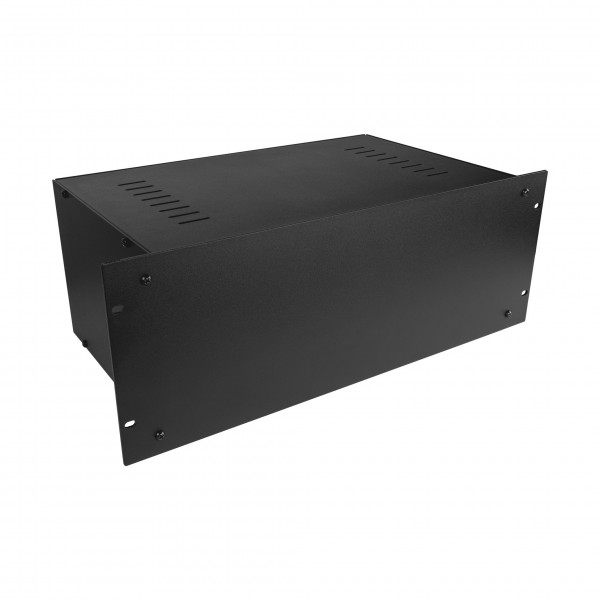 Adam Hall 87410V 19" 4U Rackmount Housing with Vent Slots- Angled