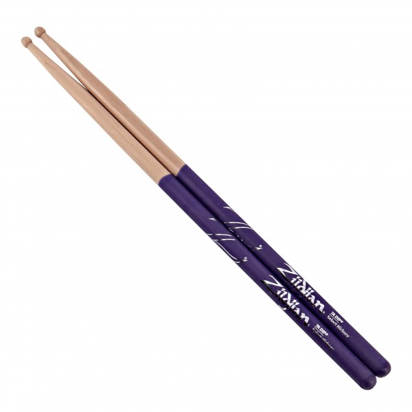 Zildjian 7A Wood Tip Purple Dip Drumsticks