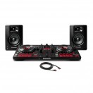 Numark Mixtrack Platinum FX DJ Controller with M-Audio BX4 Monitors