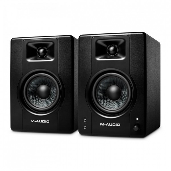 M-Audio BX4 Studio Monitor, Pair - Angled