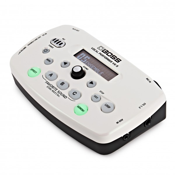配信機器・PA機器・レコーディング機器 BOSS VOCAL PERFORMER VE-5 Boss VE-5 Vocal Performer Vocal Processor, White at Gear4music