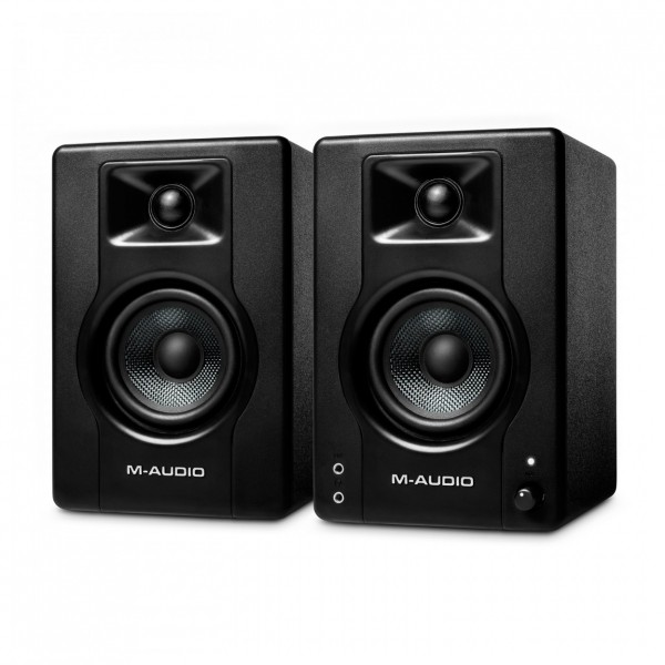 M-Audio BX3 Studio Monitor, Pair - Angled