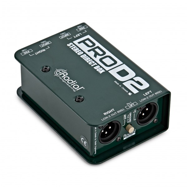 Radial ProD2 Stereo Passive DI Box