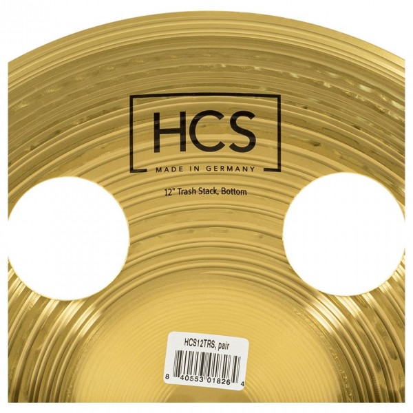 Meinl HCS 12" Trash Stack Cymbal - Detail