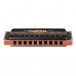 Cascha Professional Blues Harmonica, F, Front