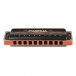 Cascha Professional Blues Harmonica, Bb, Front