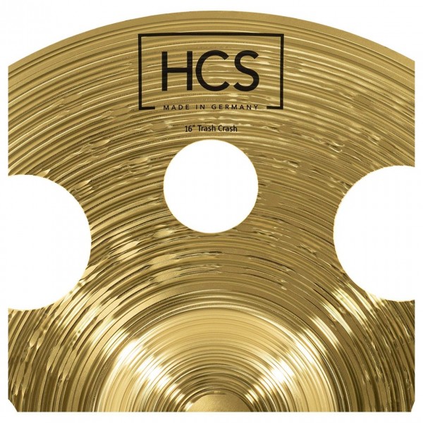 Meinl HCS 16'' Trash Crash Cymbal - Detail