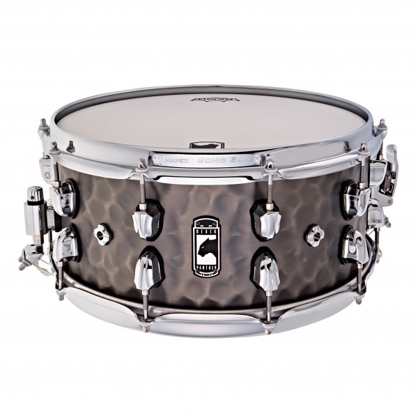 Mapex Black Panther 'Persuader' 14" x 6.5'' Hammered Brass Snare Drum