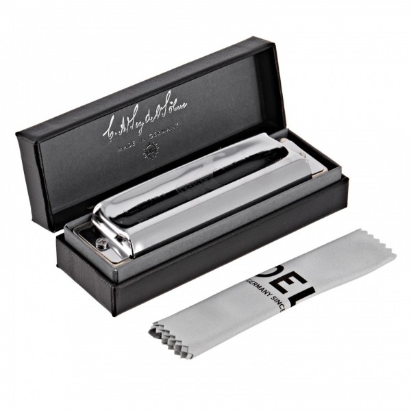 Seydel 1847 Classic Blues Harmonica, Low F, Case