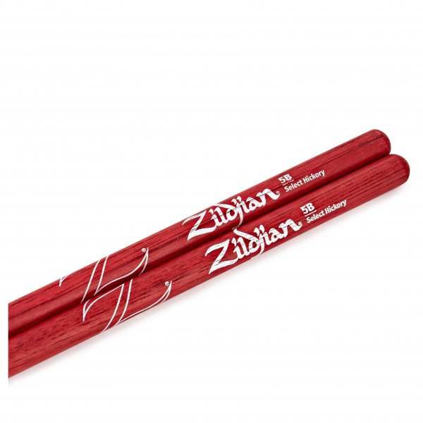 Zildjian 5B Nylon Tip Red Drumsticks