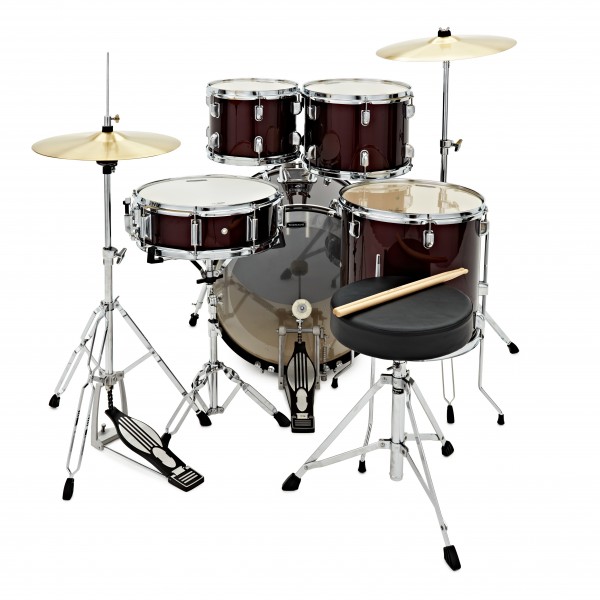 Mapex Tornado III 22'' Rock Fusion Drum Kit, Burgundy