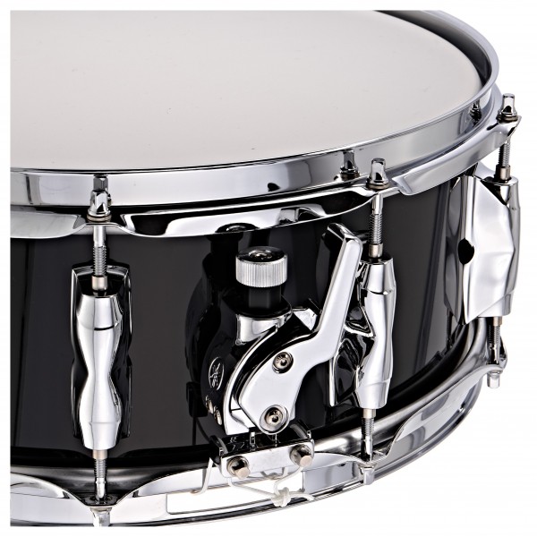 Yamaha Recording Custom 14 x 5.5'' Birch Snare Drum, Solid Black