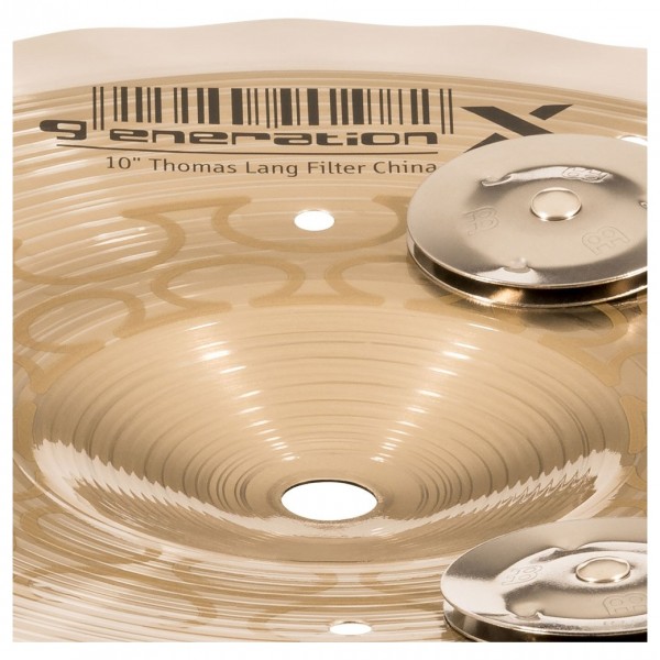 Meinl Generation X 10" Jingle Filter China - Detail