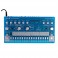 Behringer RD-6 bubon, priehľadná modrá