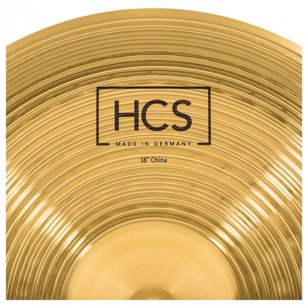 Meinl HCS Cymbal 18" China - Detail