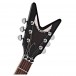 Dean V 79 Flame Top Floyd, Trans Black