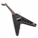 Dean V 79 Flame Top Floyd, Trans Black