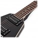 Dean V 79 Flame Top Floyd, Trans Black