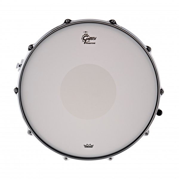 Gretsch G4000 Series Snare Drum 14 x 6.5 Chrome Over Brass Shell