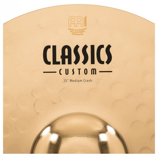 Meinl Classics Custom 15" Medium Crash