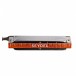 Seydel De Luxe Steel Chromatic Harmonica, G, Back