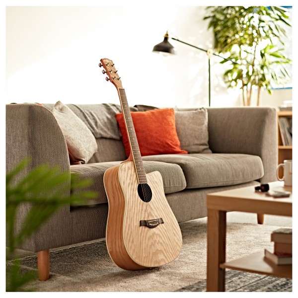 Deluxe Cutaway Dreadnought Acoustic Guitar, Willow